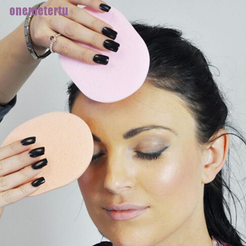 1 Miếng Bọt Biển Rửa Mặt Mềm Mại Màu Kẹo