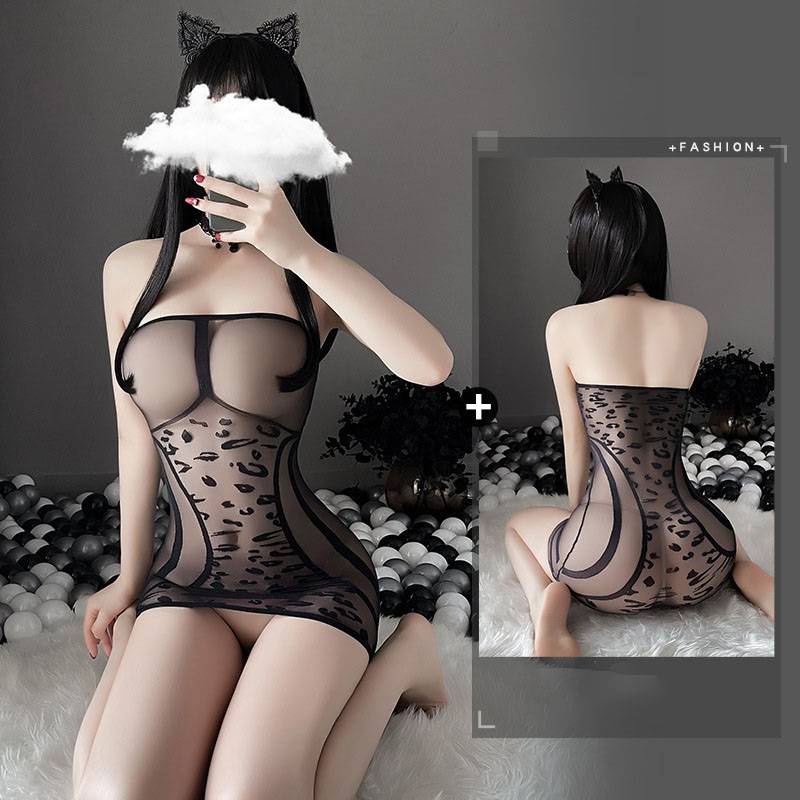 Bộ Đồ Lót Dạng Ống Họa Tiết Da Báo Quyến Rũ Cho Nữ | BigBuy360 - bigbuy360.vn