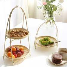 Mẹt tre 3 tầng đựng đồ decor trang trí,chụp ảnh đẹp mắt. Hàng xuất khẩu