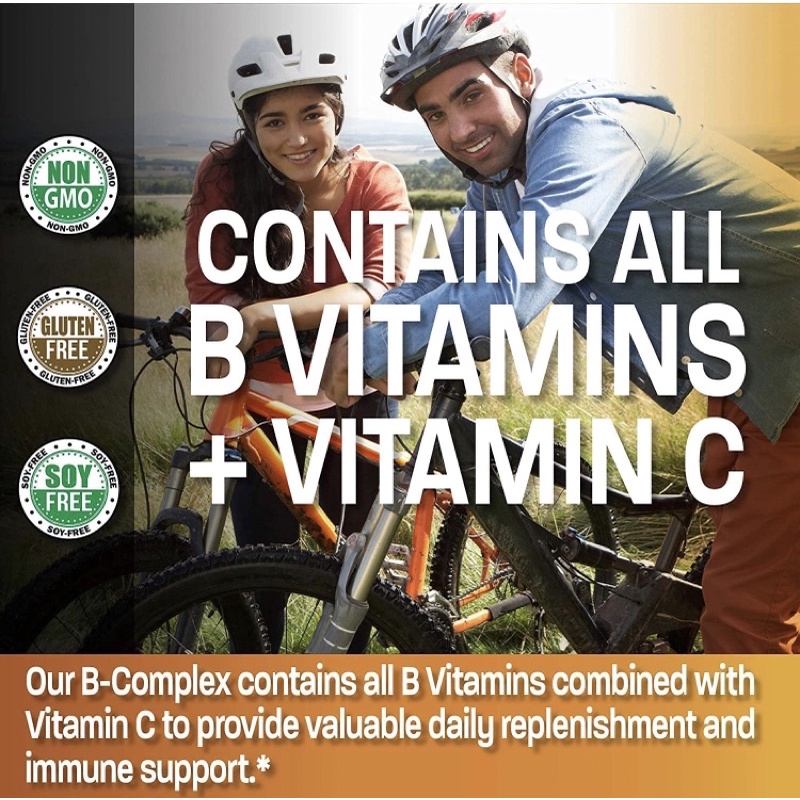 Bronson Vitamin B Complex - Viên uống tổng hợp Vitamin B 250viên USA