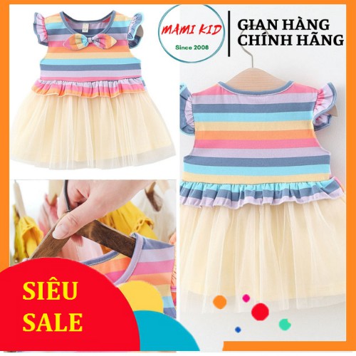 (HOT) VÁY CÔNG CHÚA CHO BÉ, hàng Quảng Châu cao cấp 5 -13kg, váy công chúa MTKID, váy mùa hè cho bé gái chất đẹp, sang c