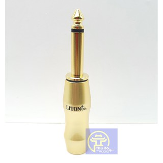 Jack Liton cao cấp 6.5mm Mono thẳng - jack hàn Liton USA