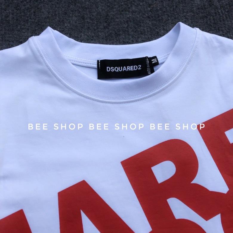 Áo phông Dsq dập chữ Trấn Thành đã mix, áo đôi nam nữ, áo thun cổ tròn - Bee Shop new