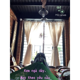 rèm vải bố canvas dày 1m5x2m