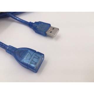 Dây nối dài usb 30cm xanh