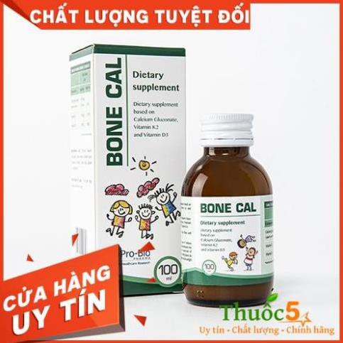 [GIÁ GỐC] Bone Cal 100ml canxi cho bé giúp phát triển chiều cao của trẻ bone cal canxi