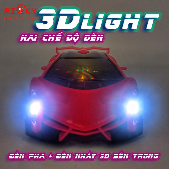 [Mã LIFE0704ALL giảm 10% đơn 50K] Xe điều khiển 2 chế độ đèn FAMOUS CAR