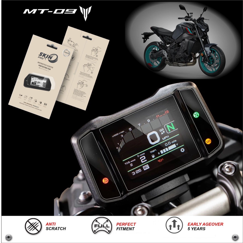 Miếng dán PPF bảo vệ mặt đồng hồ xe YAMAHA MT09 MT09SP 2021 đến 2023 - YAMAHA MT09 MT09SP MT 09 MT 09 SP