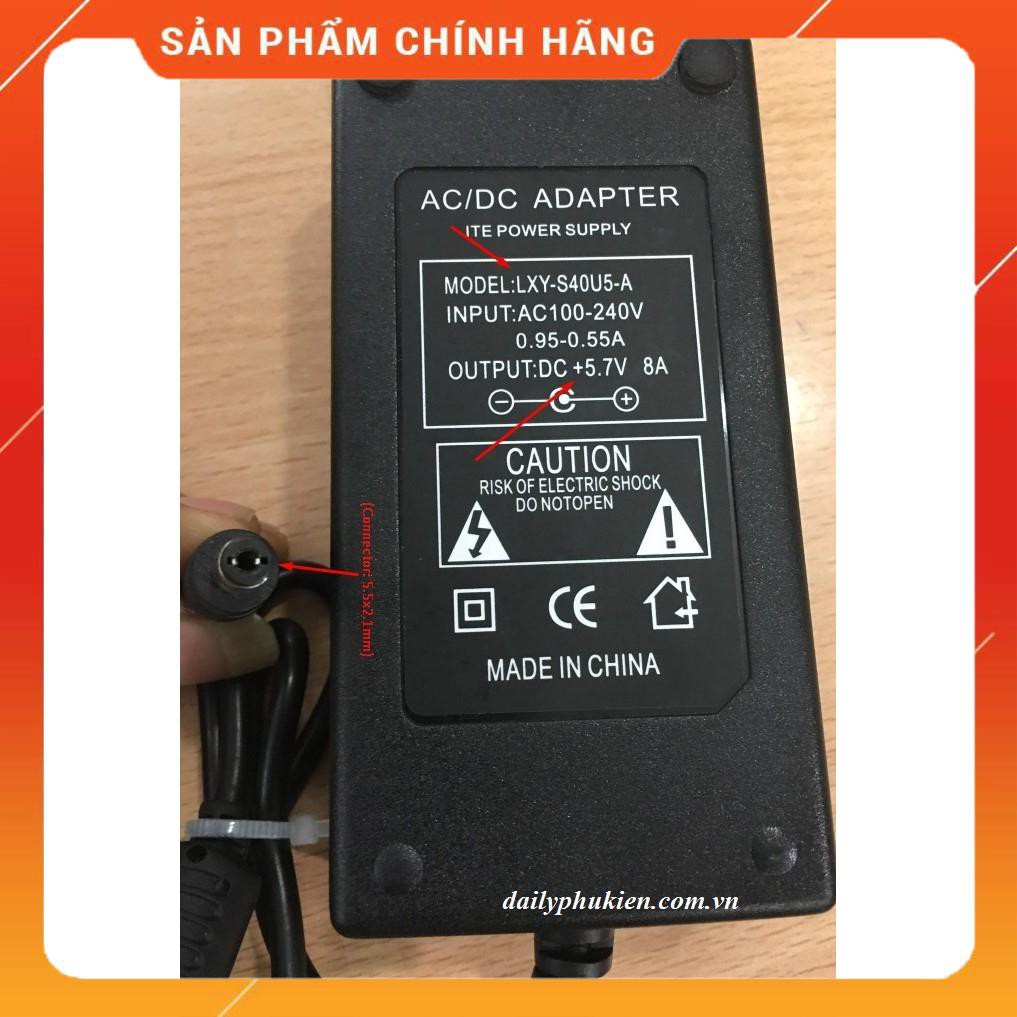 Adapter nguồn LXY-S40U5-A 5.7V 8A dailyphukien