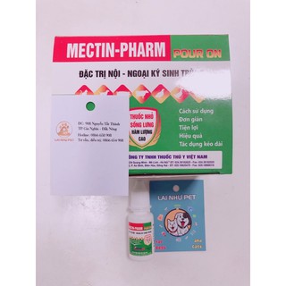 Mectin pharm nhỏ lưng