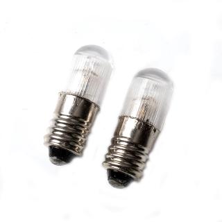 Hàng sẵn có * 2 CÁI E10 110V Đế vít thu nhỏ Bóng đèn pin Đèn pin
