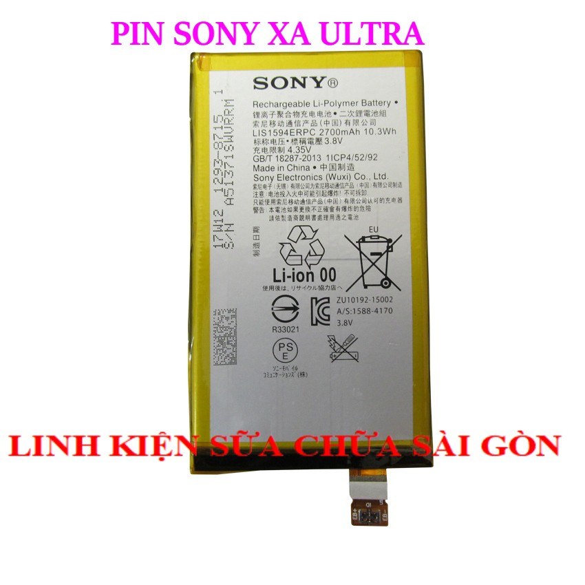 PIN SONY XA ULTRA