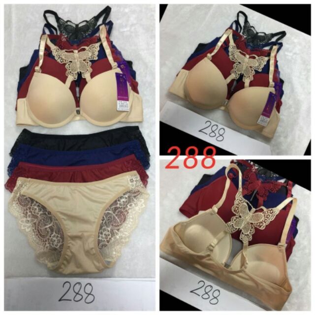 Sét đồ lót cánh bướm cài khóa trước(thái) | BigBuy360 - bigbuy360.vn