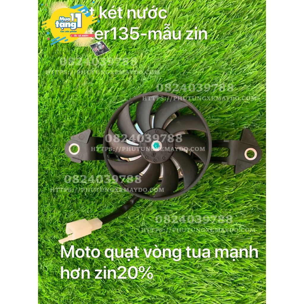 KÉT NƯỚC EXCITER 135 CÓ QUẠT NHƯ HÌNH