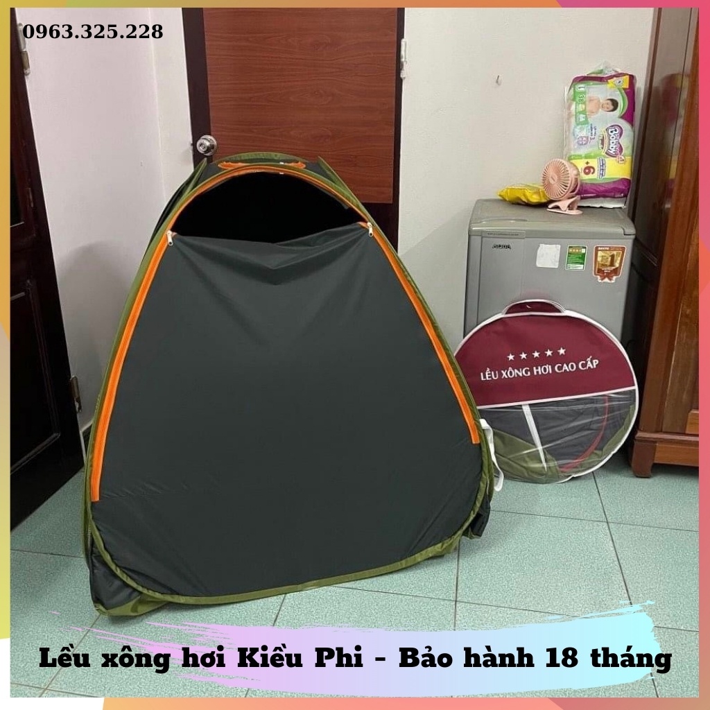 Lều xông hơi chui đầu Kiều Phi - Lều xông hơi tự bung tại nhà cao cấp gấp gọn (Màu ngẫu nhiên)