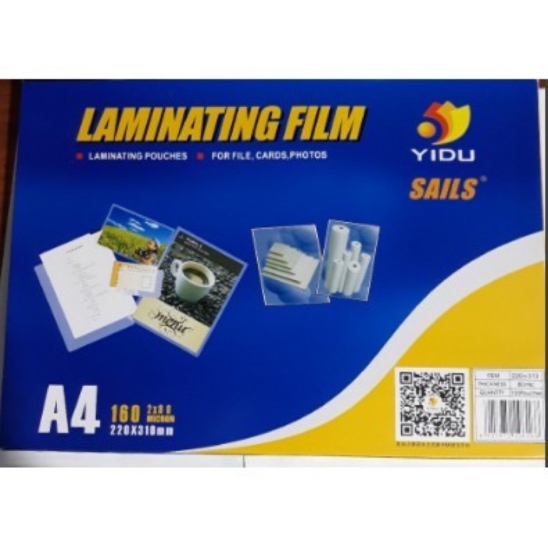 Nhựa ép nóng Yidu chính hãng size A4.