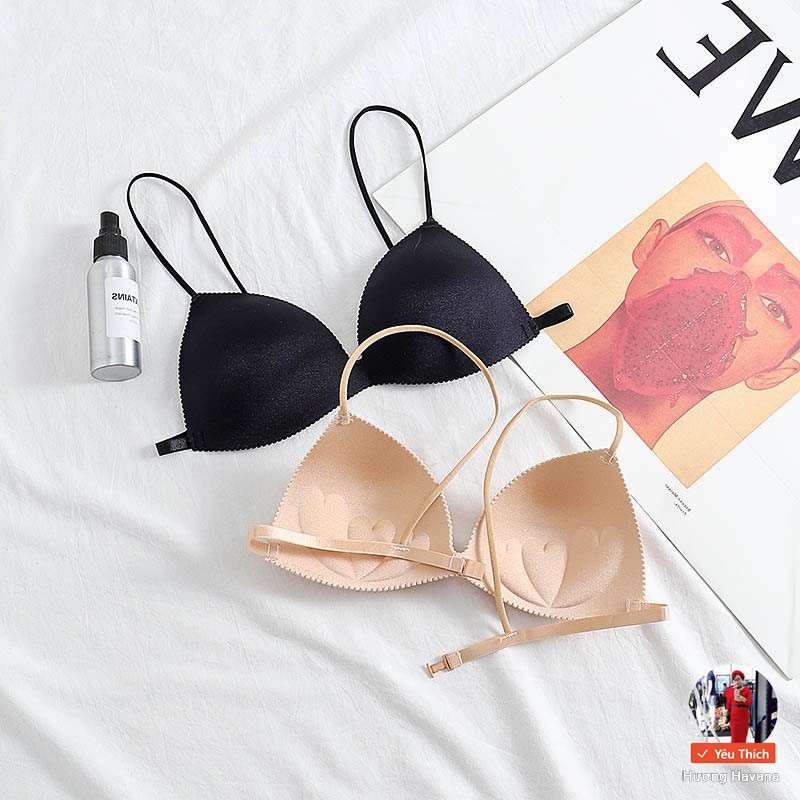 Áo bra su đúc dây mảnh cài sau đệm bàn tim freesize - áo lót nữ PTSTORE FLA20 | BigBuy360 - bigbuy360.vn
