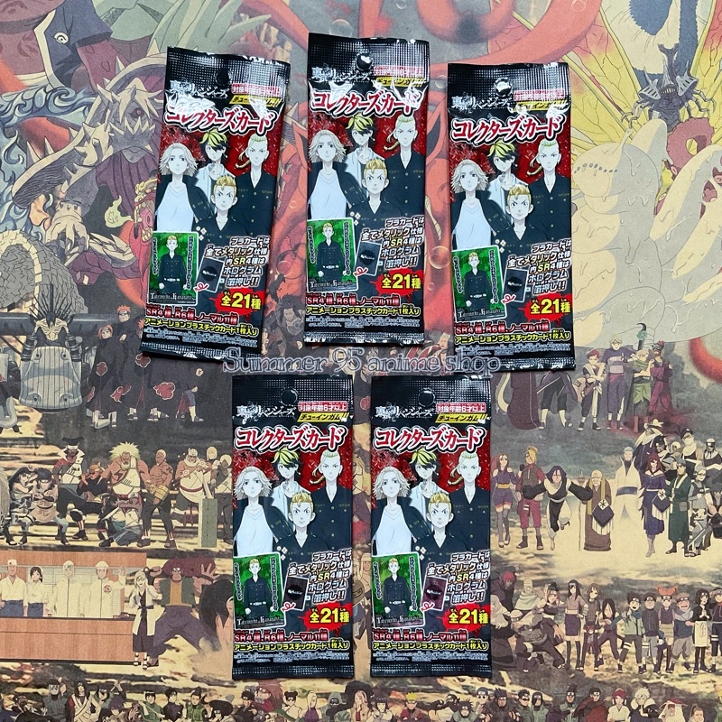 Pack collector’s card random thẻ nhân phẩm Tokyo Revengers vol.1