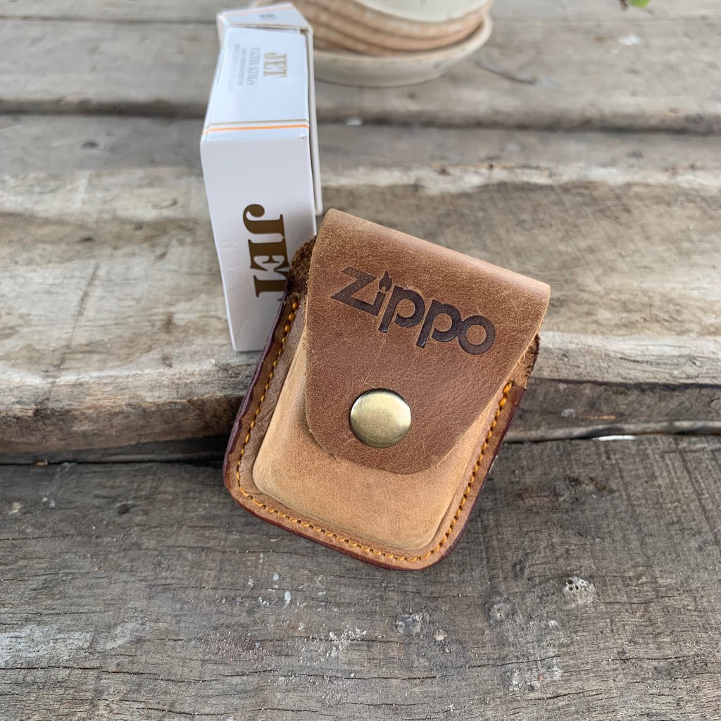 Bao Da Bật Lửa Zippo Giá Rẻ | TRAN LEATHER
