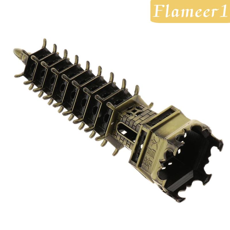 [Flameameer1] Tượng Phật Bằng Hợp Kim Kẽm Đồng 13cm Phong Cách Retro Trung Hoa