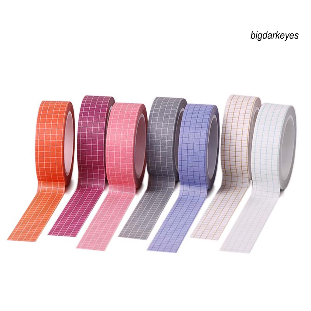 Cuộn Băng Keo Màu Sắc Trơn Dùng Để Trang Trí Album Ảnh DIY