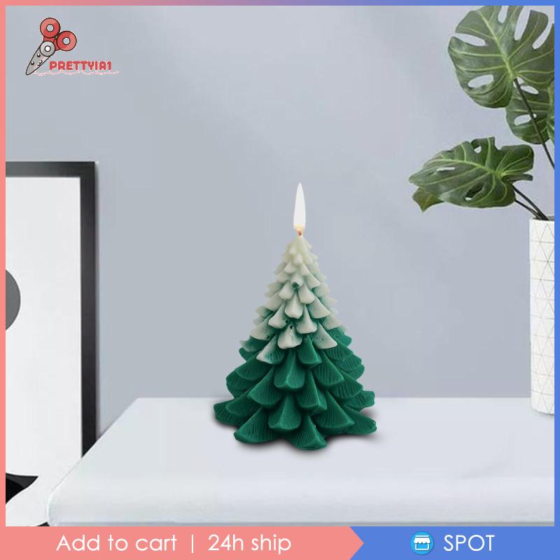 Sáp Cây Thông Giáng Sinh Sáng Tạo Trang Trí Nhà Cửa [Prettyia1]