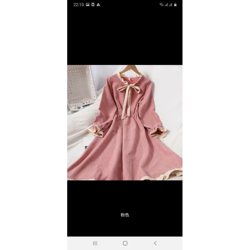 Váy form chữ A dáng tiểu thư siêu xinh - Hàng order