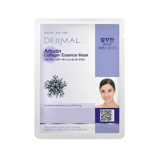 Mặt nạ Dermal dưỡng da tinh chất Arbutin Colagen 23g