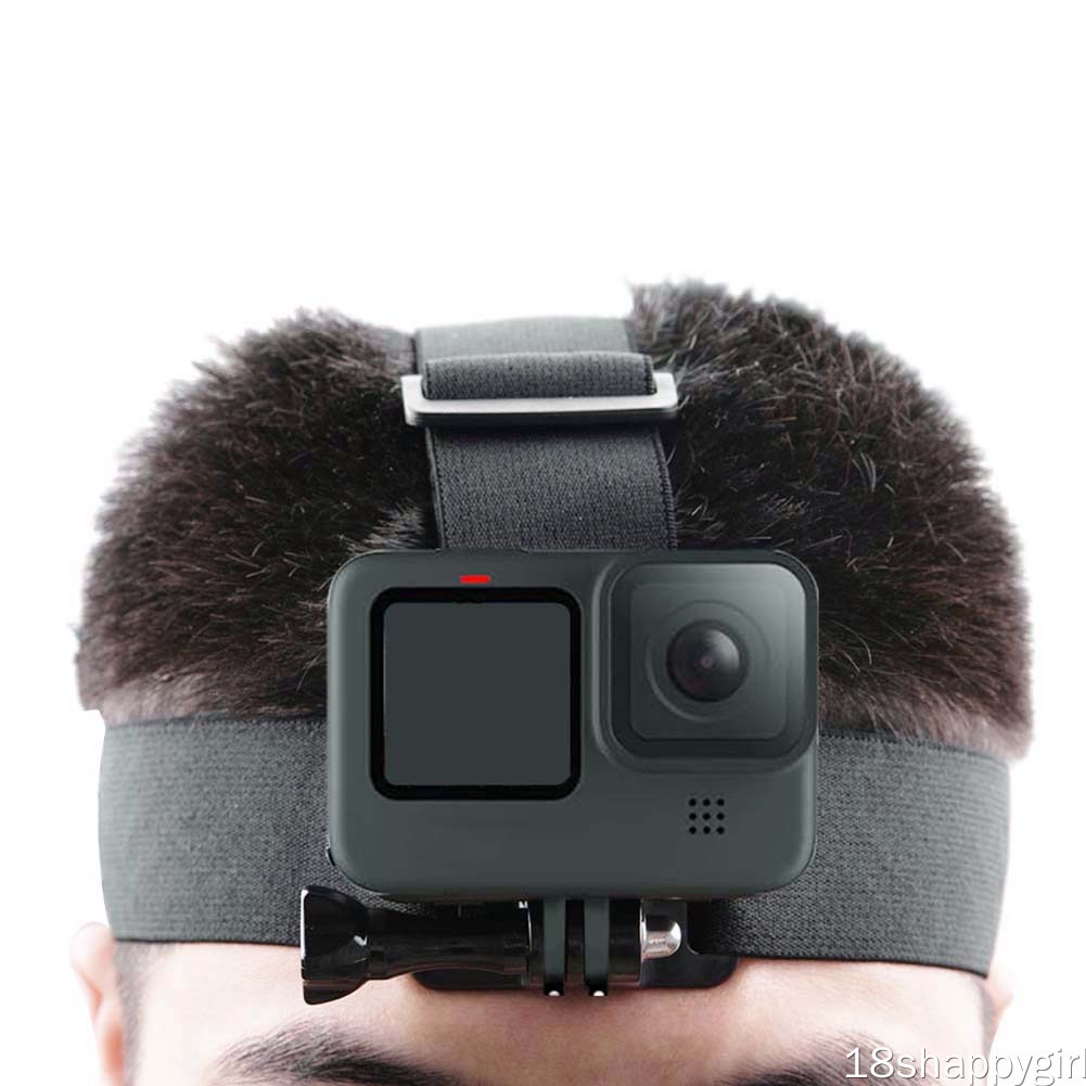 Băng đeo đầu chống trượt linh hoạt kèm ốc vít cho GoPro Hero 9 | BigBuy360 - bigbuy360.vn