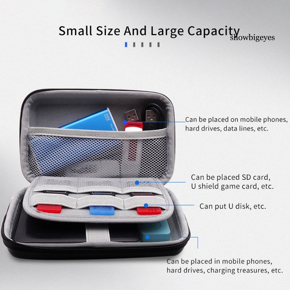 Túi đựng bảo vệ ổ cứng/ bộ sạc dự phòng/ cáp USB 2.5 inch