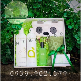 Set quà tặng sang trọng combo dầu gội dầu xả thảo mộc thiên nhiên v-naturecare / vnaturecare
