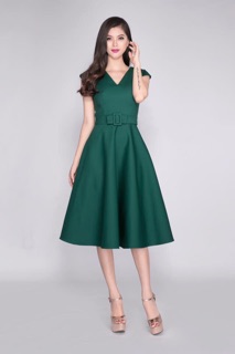 Đầm dự tiệc xoè