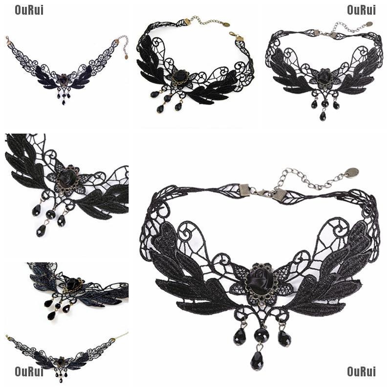 Hoa Hồng Đính Hạt Phong Cách Lolita Duyên Dáng