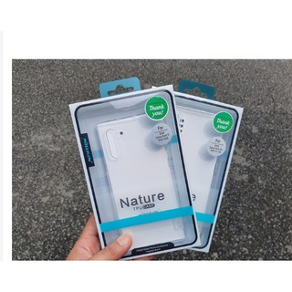 Ốp lưng Nillkin Samsung Note 10 TPU Nature chính hãng ( Trong suốt )