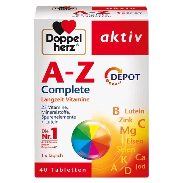 Vitamin Tổng Hợp Doppelherz A-Z Depot - Hàng Đức