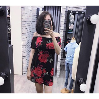 ĐẦM TRỄ VAI FOREVER 21