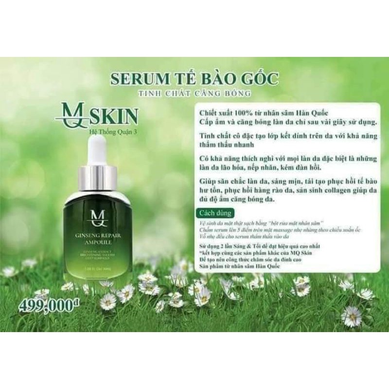 Serum Căng Bóng Da MQ Skin Chính Hãng