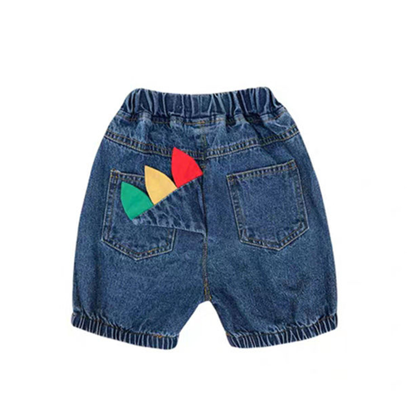 Quần Short Jeans Thời Trang Cho Bé Trai 1-8 Tuổi