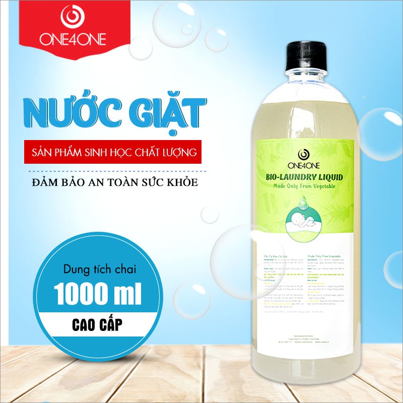 Nước giặt sinh học Minh Hồng One4One 1L