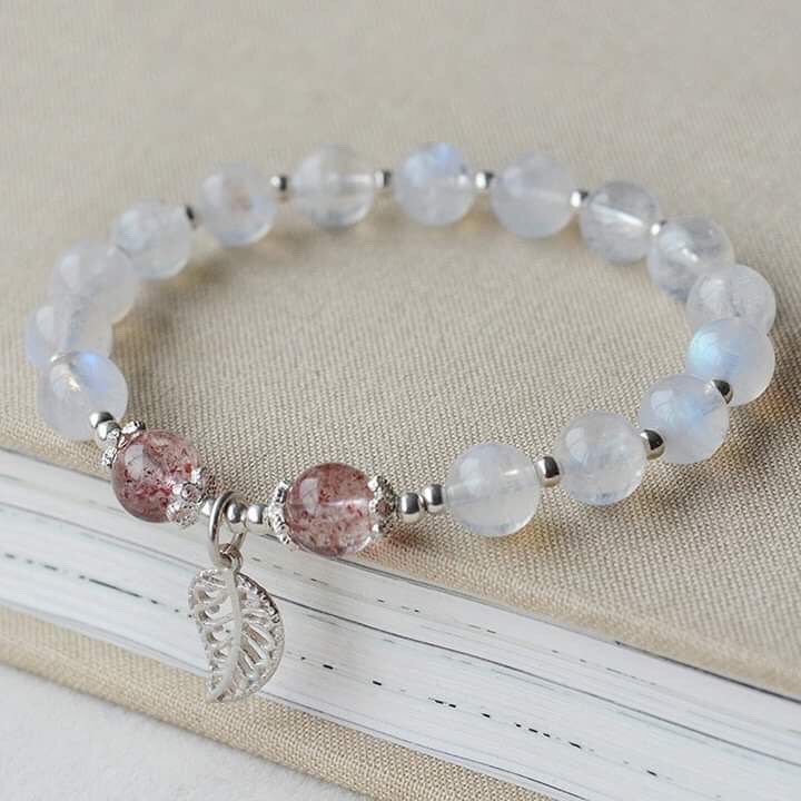 Đá Mặt Trăng  cho mệnh Kim - Thủy. Dùng để DIY handmade vòng Phong Thủy.