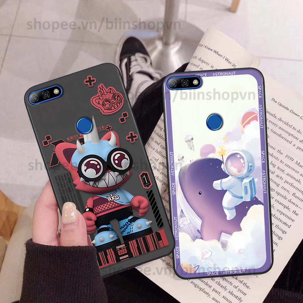 Ốp Huawei Y7 Prime 2018 / Y7 Pro 2018 phi hành gia vũ trụ space.x siêu đẹp, thời trang