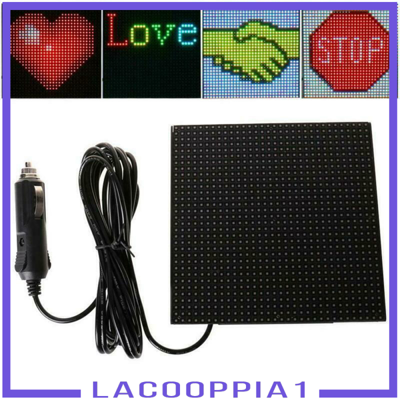 [LACOOPPIA1]Wireless P4 Bluetooth Car Sign Message Board AD Display Programmable Screen