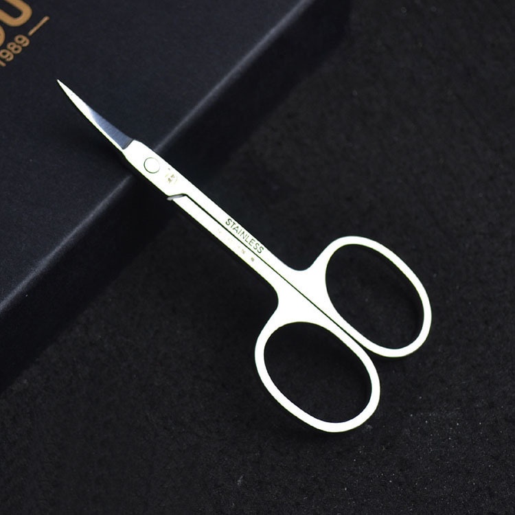 Kéo Cắt Tỉa Lông Mũi, Lông Mày Cao Cấp Bằng Thép Không Gỉ  Mã TB016
