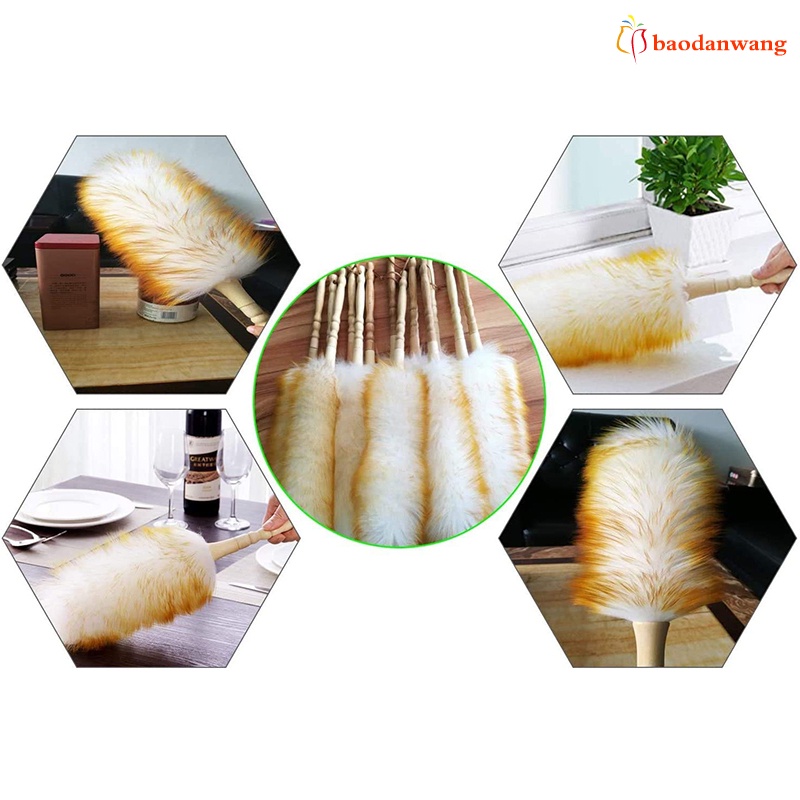 Chổi len quét bụi đa năng trọng lượng nhẹ phù hợp cho nhà ở/ văn phòng tiện lợi