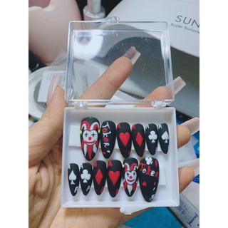 Nail box - Mẩu tết đánh bài poker