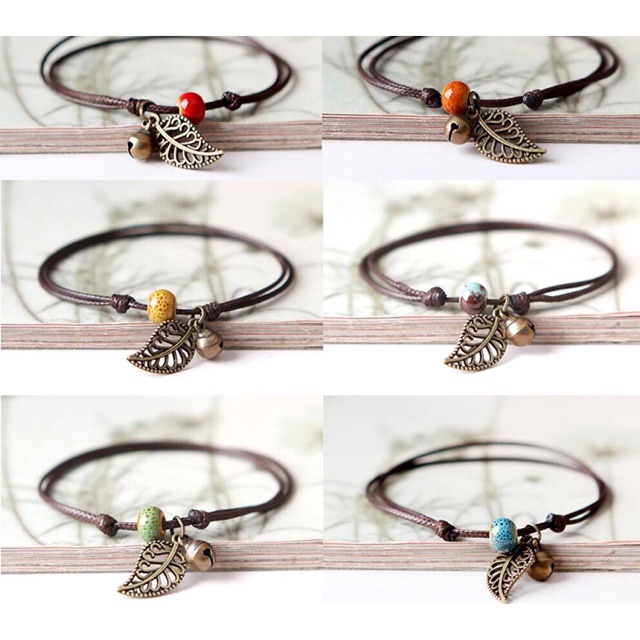 Vòng gốm hình lá G01