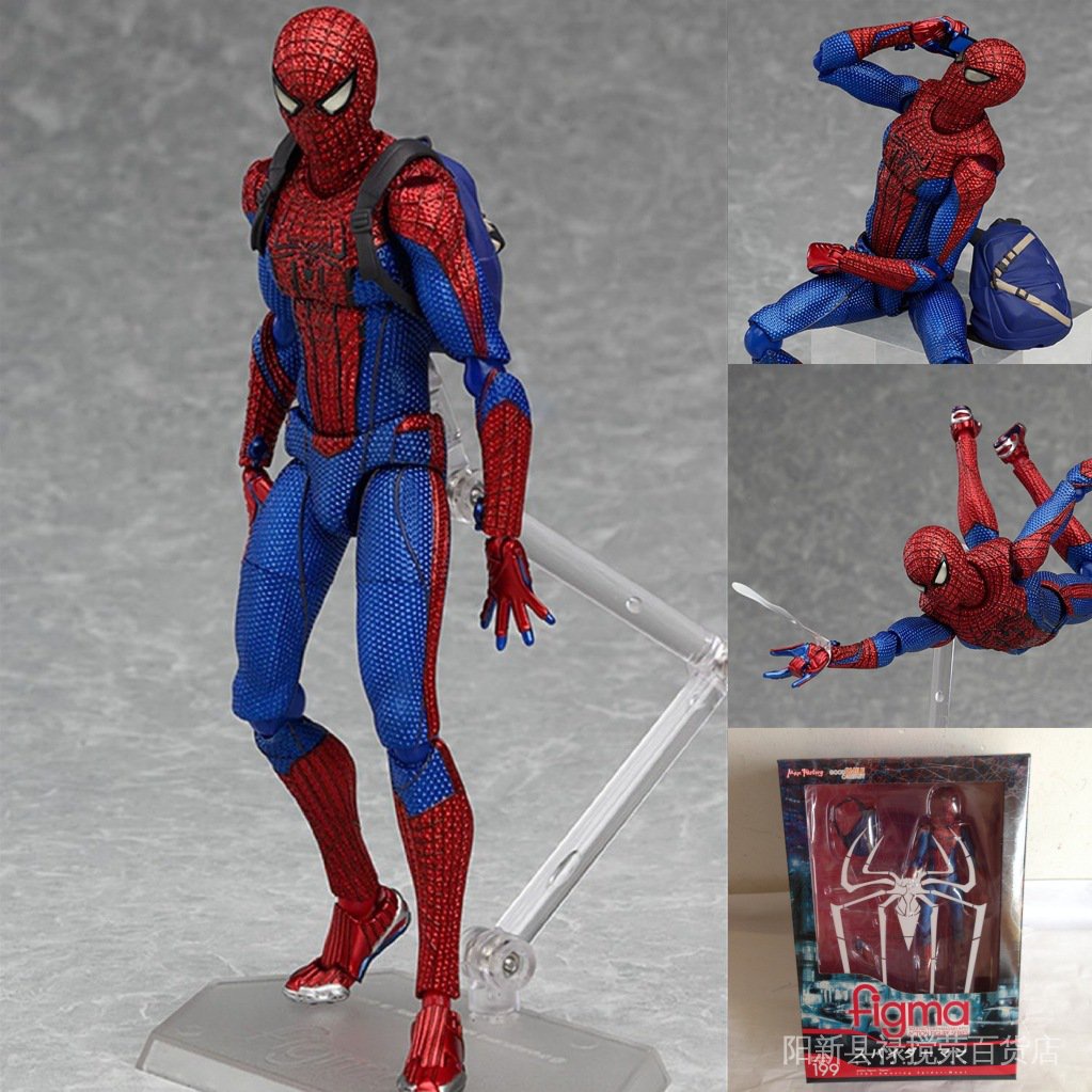Mô Hình Nhân Vật Marvel Figma199 Độc Đáo Sống Động#Mô Hình Nhân Vật Người Nhện Trong Phim Avengers