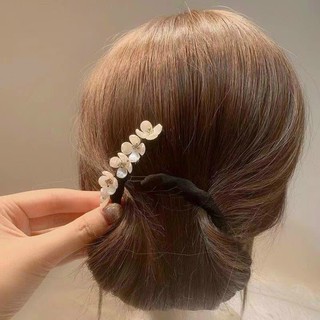Thanh búi tóc đa năng hoa (nơ) - Cuộn tóc nữ tính