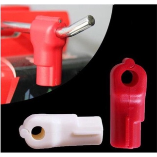 Combo 100 khoa nhựa + 1 chìa móc khóa đầu kệ, móc khóa bảo vệ, móc khóa chặn, móc khóa chống trộm.
