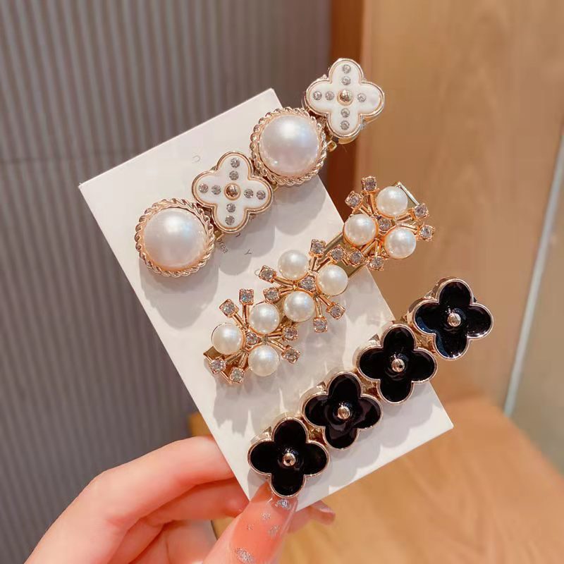 Set Kẹp Tóc Nữ Hoa Loại Mới Phong Cách Hàn Quốc